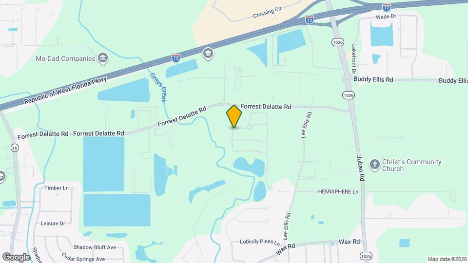 9922 Stratford Dr Map and Location Details