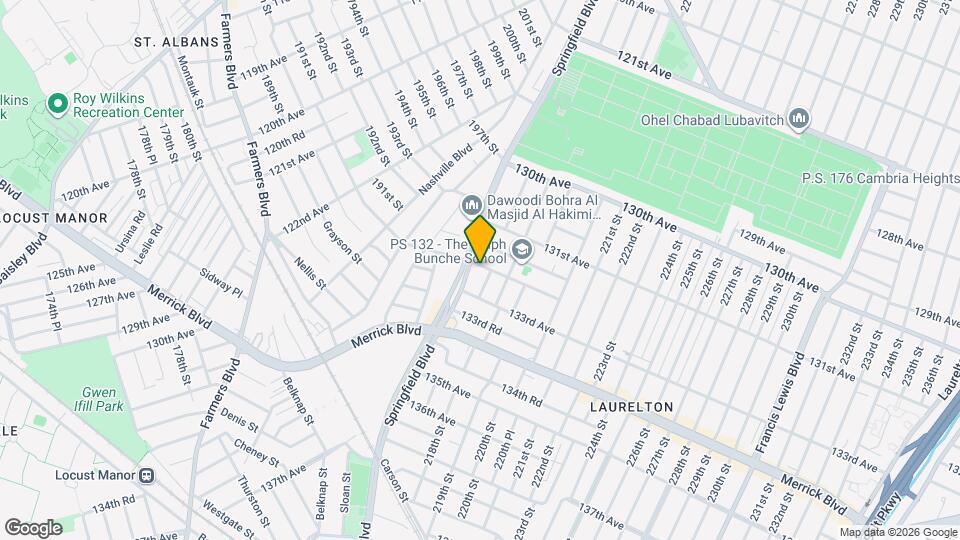 216-14 132nd Rd Map and Location Details