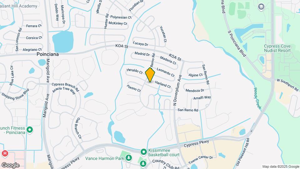 705 Harland Ct Map and Location Details