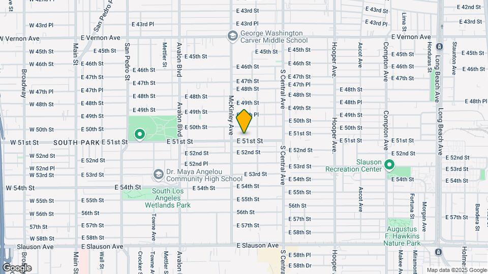 901 E 51st St Map and Location Details