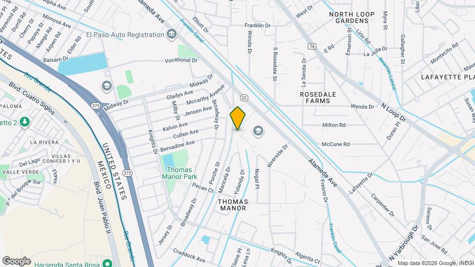 218 Easter Way Map and Location Details