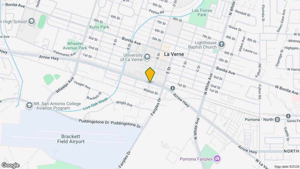 Rancho Monte Vista Apartment Map and Location Details