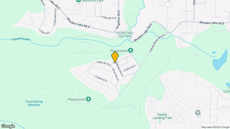 12116 182nd Ave E Mapa y Detalles de la Ubicación