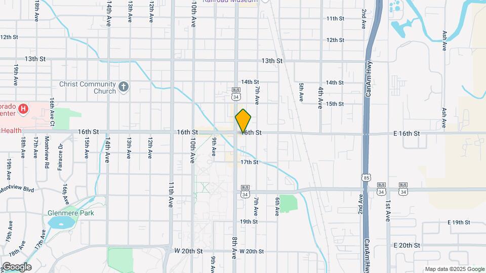 724 16th St Map and Location Details