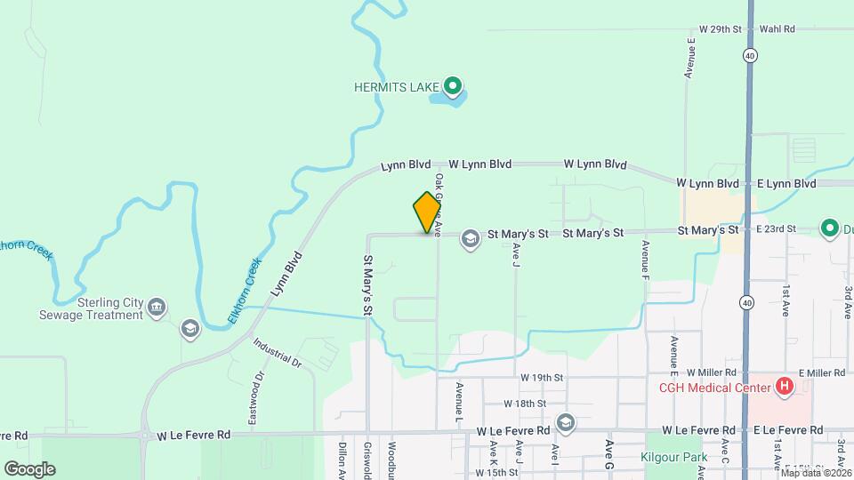 1407 St Mary's St Map and Location Details