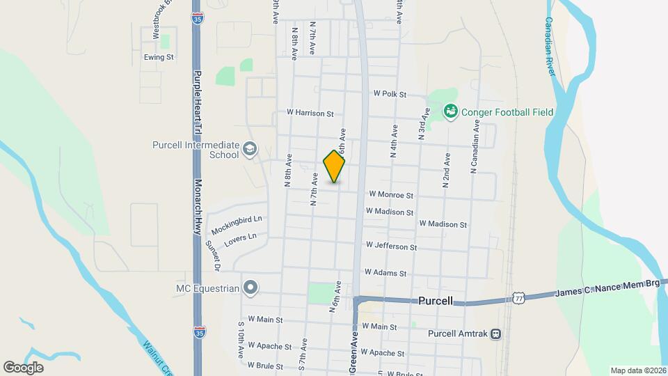 601 N 6th Ave Map and Location Details