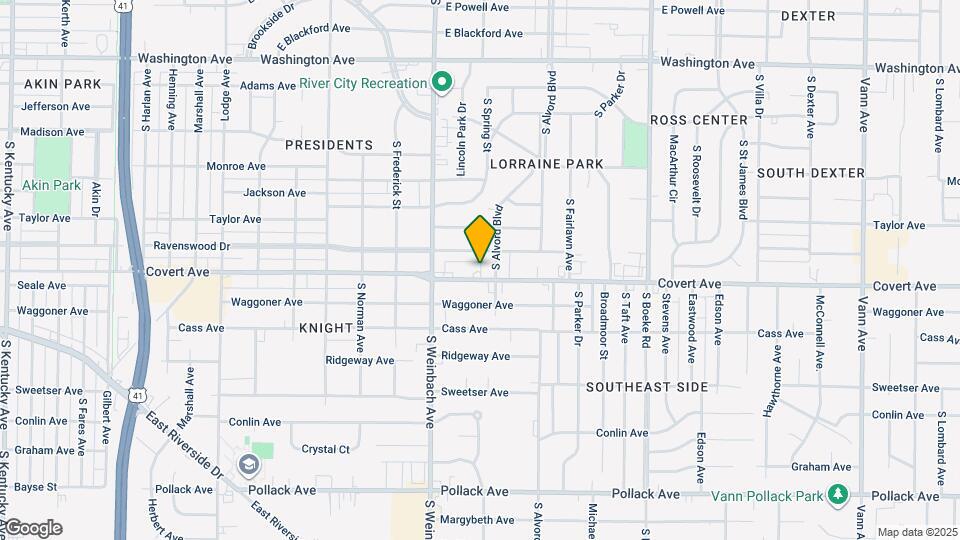 2034 Covert Ave Map and Location Details