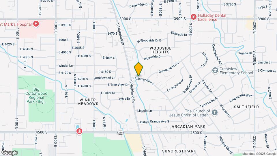 1741 Holladay Blvd E Map and Location Details