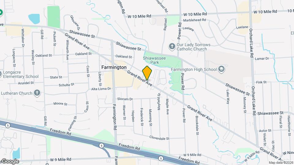 Farmington Place Map and Location Details