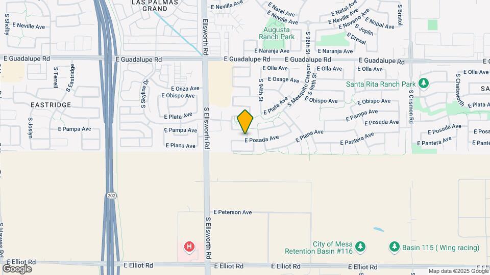 9336 E Posada Ave Map and Location Details