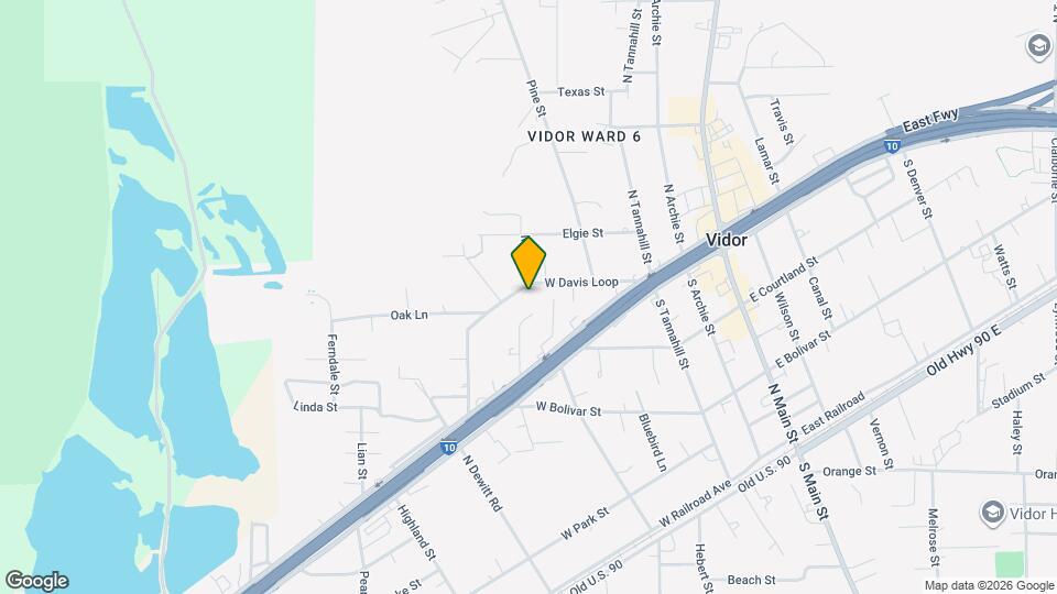 645 W Davis Loop Map and Location Details