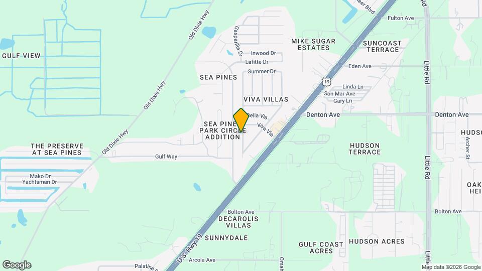 15839 Villa Dr Map and Location Details
