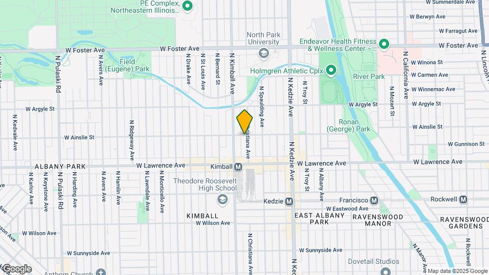 4854-4856 N Christiana Ave Map and Location Details