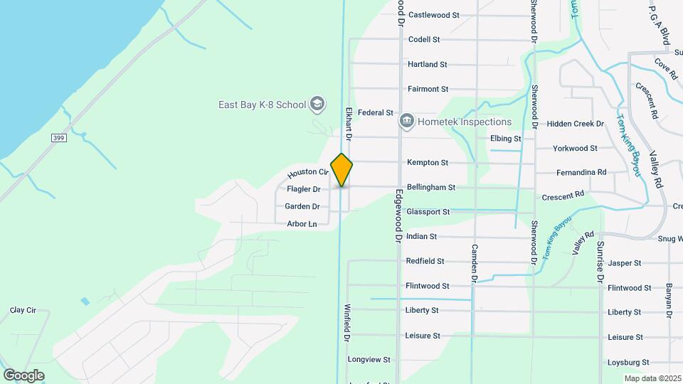 6507 Flagler Dr Map and Location Details