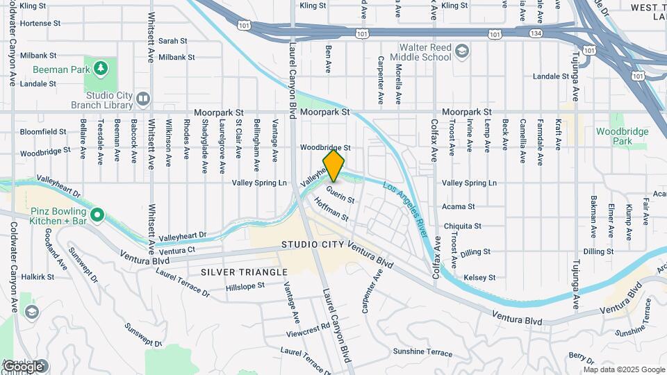 4224 Gentry Ave, Unit 4224 Map and Location Details