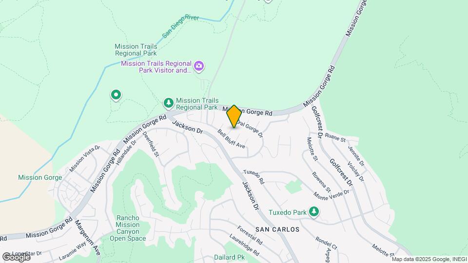 6624 Bell Bluff Ave Mapa y Detalles de la Ubicación