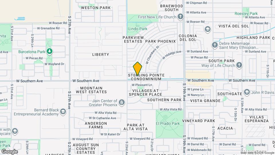 2240 W Southern Ave Map and Location Details