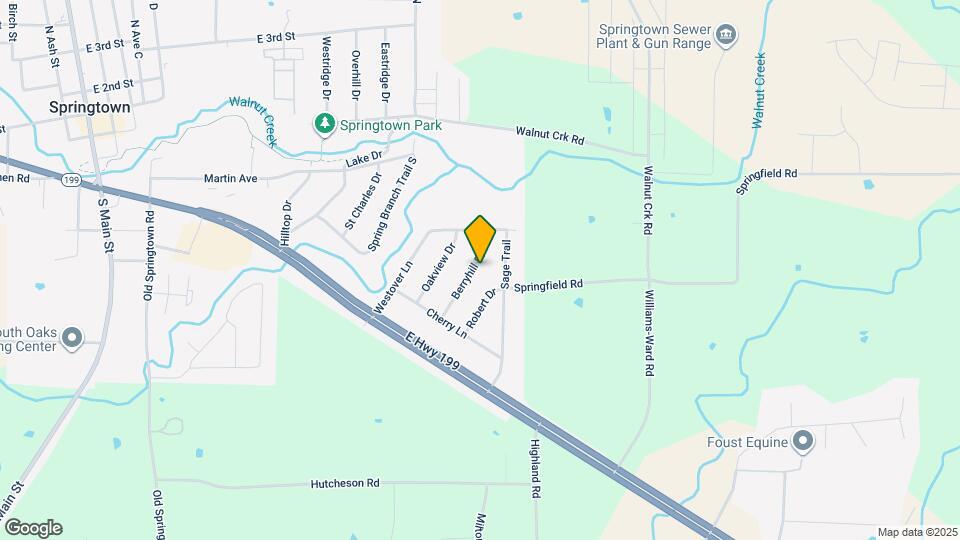 317 Berryhill Dr Map and Location Details