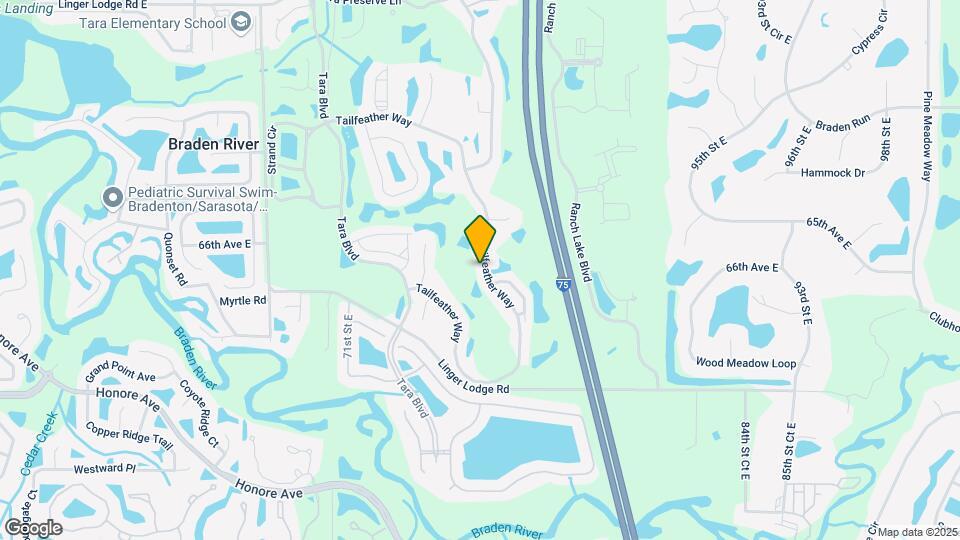 6642 Tailfeather Way Map and Location Details
