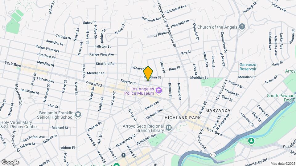 6311 Aldama St Map and Location Details