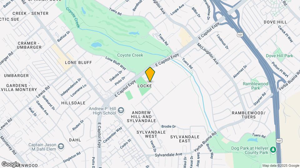 3219-3223 Locke Dr Mapa y Detalles de la Ubicación