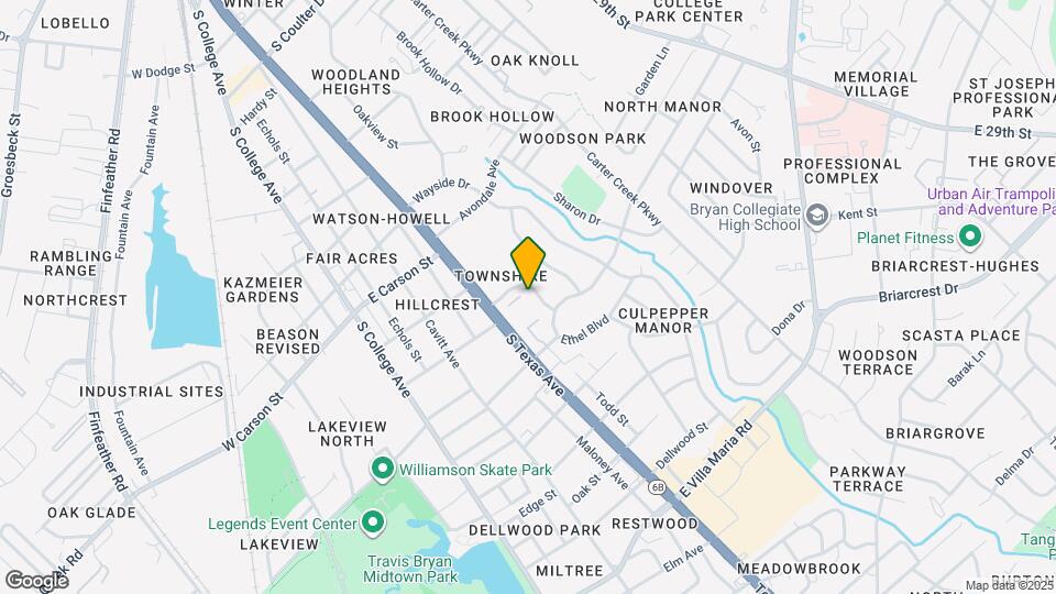 2104 Elmwood Dr Map and Location Details