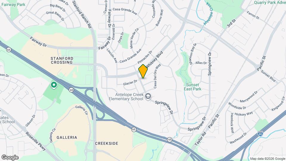 6250 Springview Dr Map and Location Details