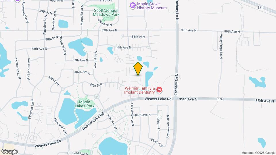 11591 86th Ave N Map and Location Details