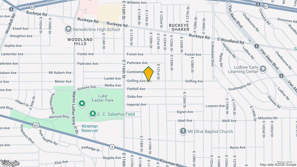 11922-11924 Griffing Ave, Unit 2 Mapa y Detalles de la Ubicación