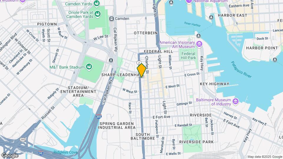 1039 S Hanover St Map and Location Details
