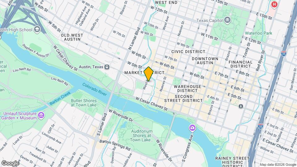301 West Ave, Unit Independant #1109 Map and Location Details