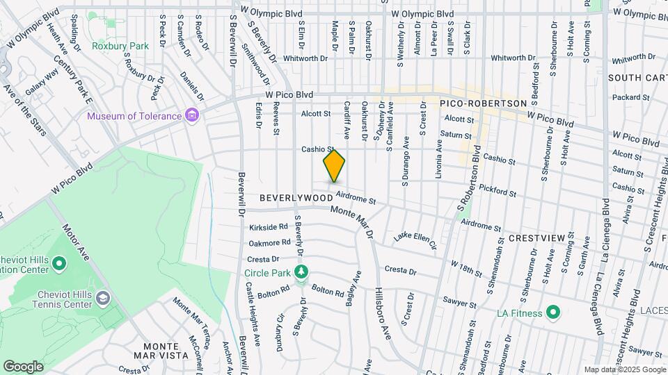 1574 Glenville Dr Map and Location Details