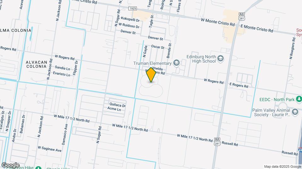921 W Yellow Bells St Map and Location Details