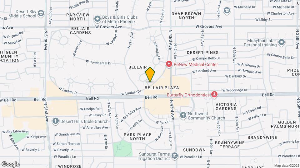 4403 W Keating Cir Map and Location Details