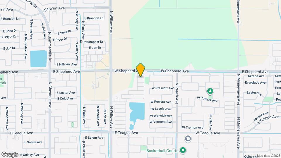 628 W Venice Ln Map and Location Details