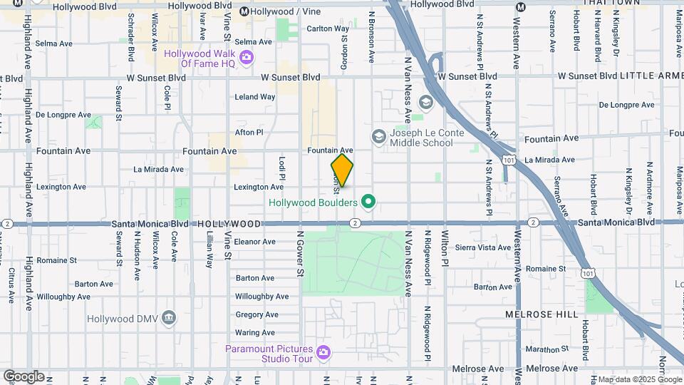 1152 Gordon St Map and Location Details