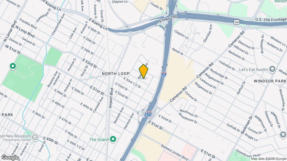 930 E 54th St Map and Location Details