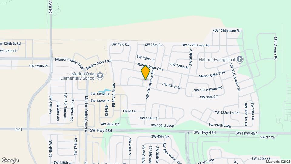 4015 SW 130th Pl Map and Location Details