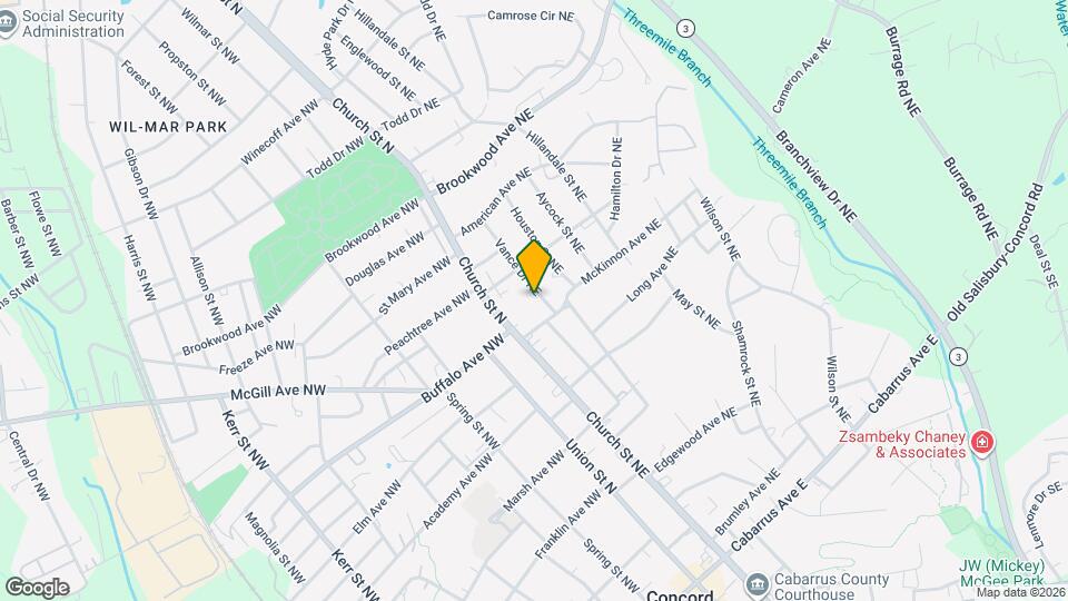 291 Vance Dr NE Mapa y Detalles de la Ubicación