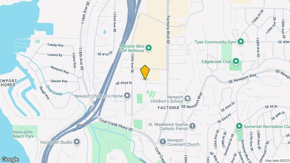 12512 SE 42nd St Map and Location Details