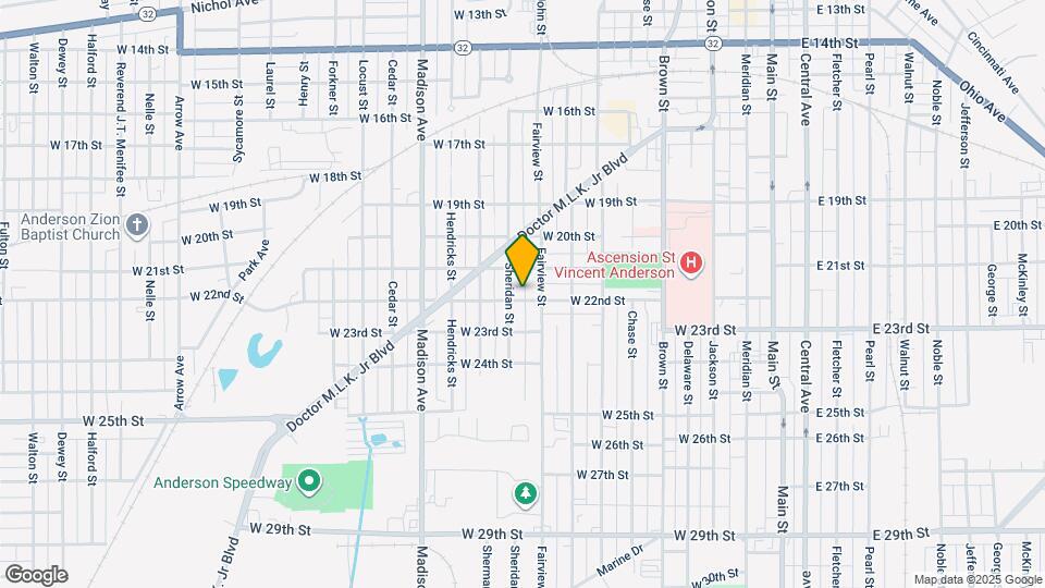 618 W 22nd St Map and Location Details