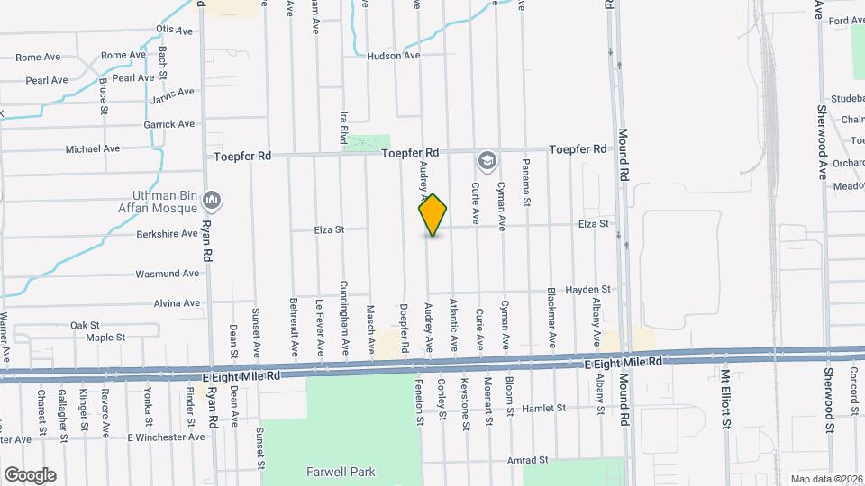 21222 Audrey Ave Mapa y Detalles de la Ubicación
