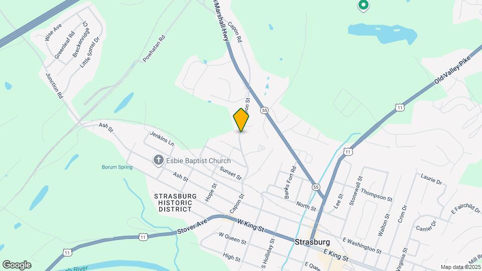 660 Capon St Mapa y Detalles de la Ubicación