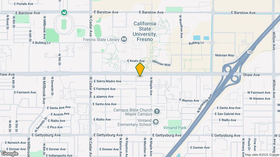 4563 E Sierra Madre Ave Map and Location Details