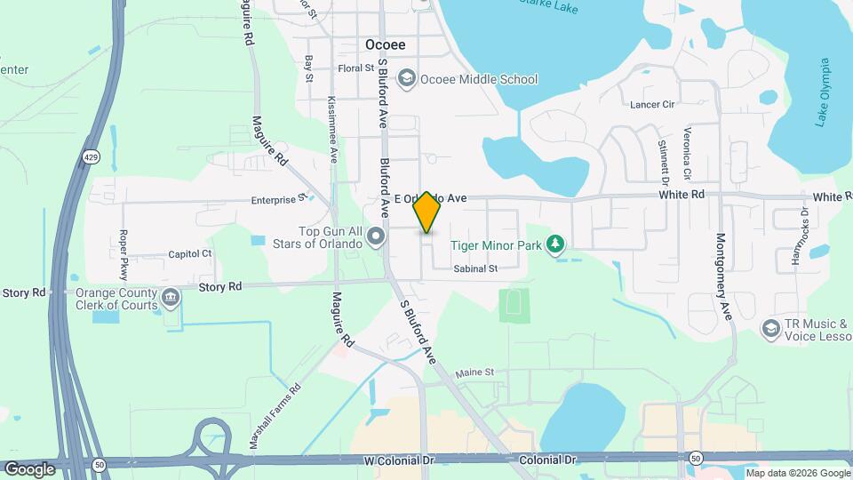 611 Palomas Ave Map and Location Details