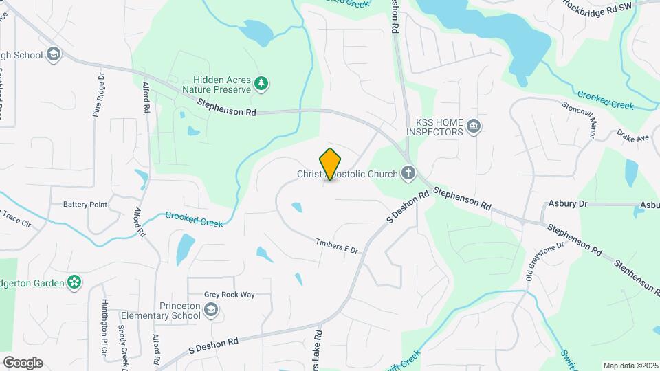 888 Timbercrest Ct Map and Location Details