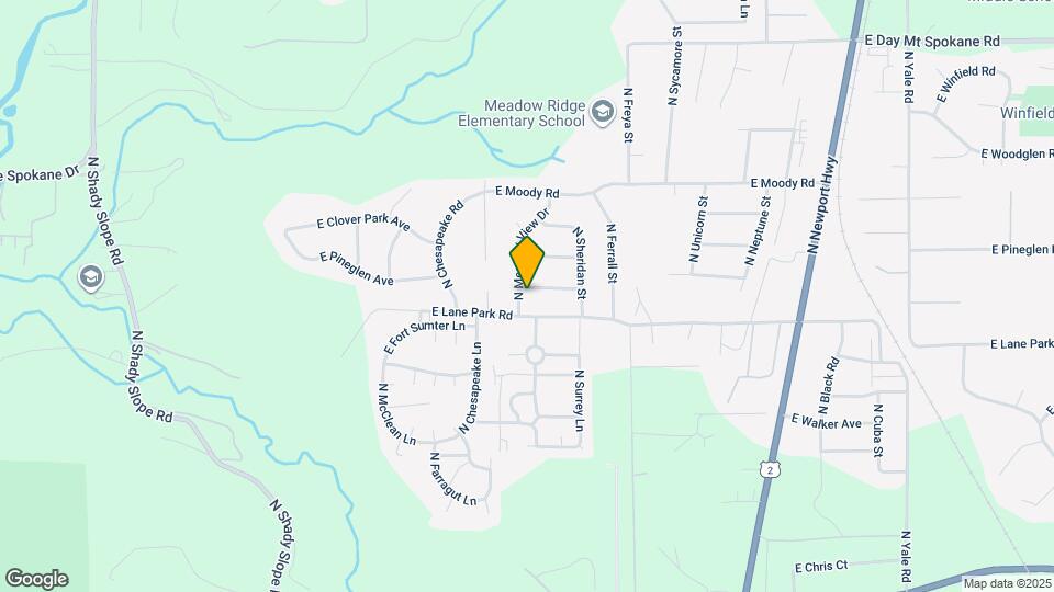 3326 E Pineglen Ave Map and Location Details