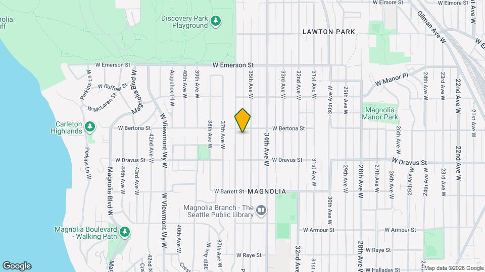 3242 36th Ave W Mapa y Detalles de la Ubicación