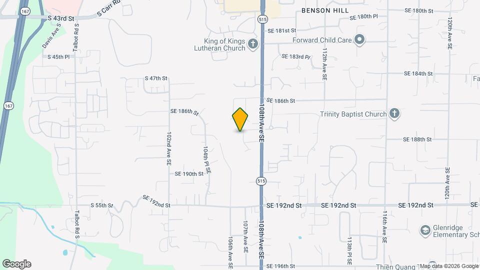 18707 107th Ave SE Map and Location Details