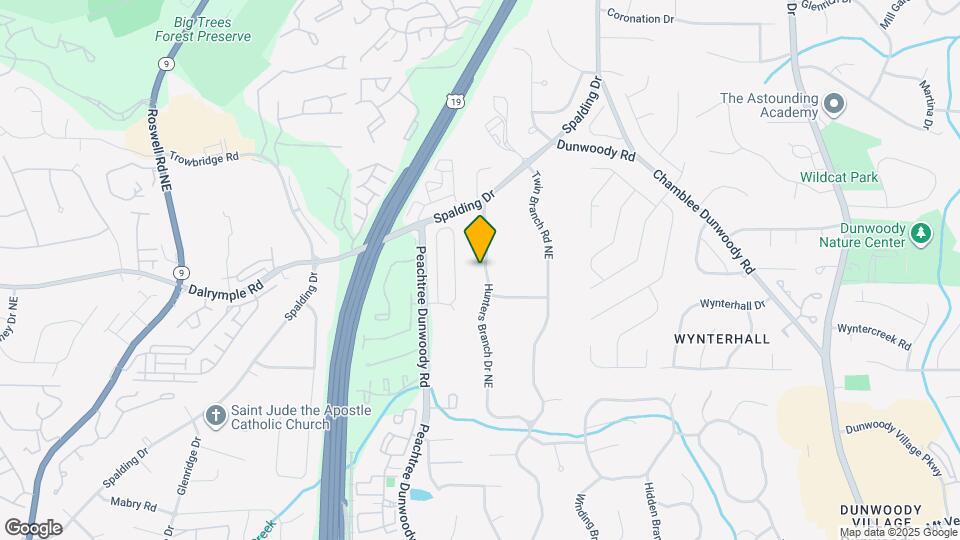 7330 Hunters Branch Dr NE Map and Location Details